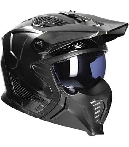CASCO LS2 MODULAR DRIFTER JEANS TITANIUM - OF606